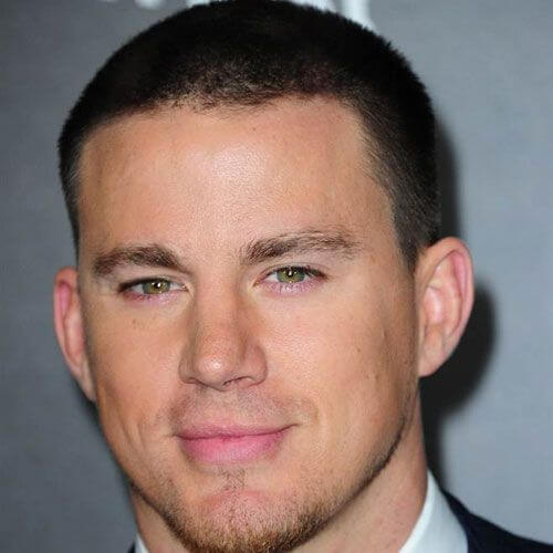 Channing Tatum buzz cut
