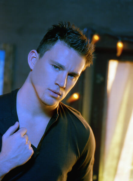 Channing Tatum textured haircut