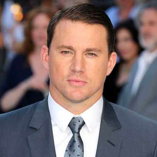 Channing Tatum's taper haircut