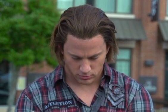 channing tatum long hair