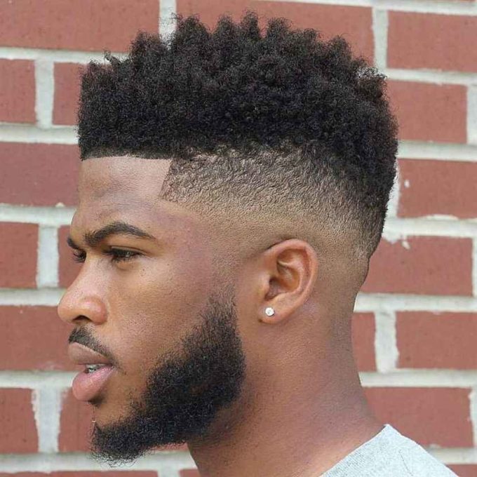 high top bald fade haircut