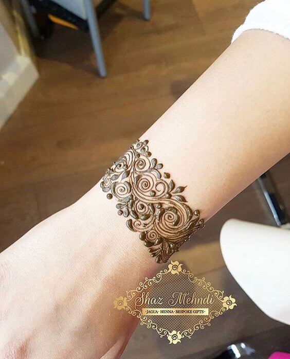 bracelet mehndi design