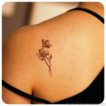 orchid flower tattoo designs