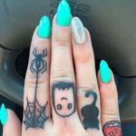 small halloween tattoos