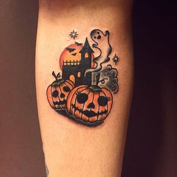 20+ Small Halloween Tattoos & Design Ideas EntertainmentMesh