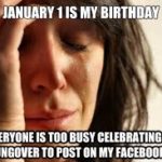 january birthday meme
