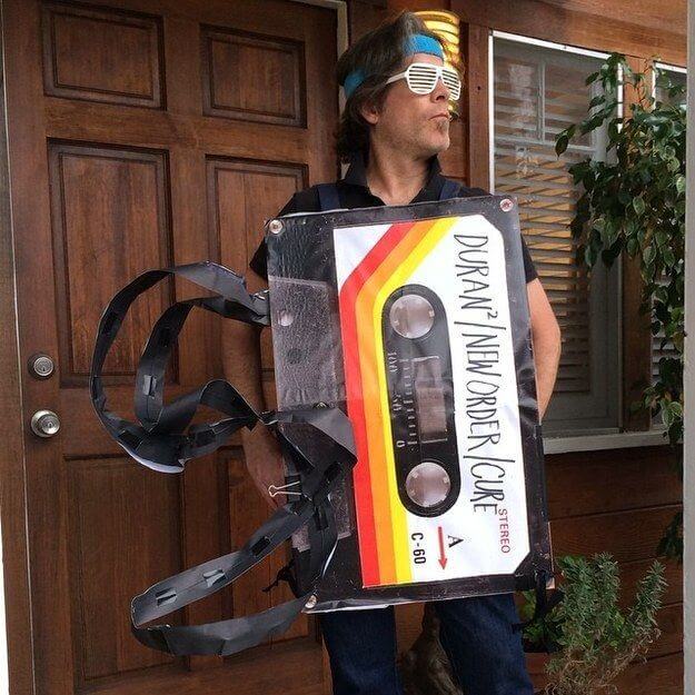 cassette costume idea for halloween