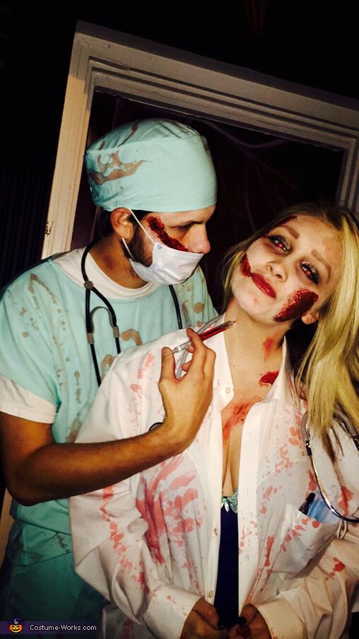 diy scary surgeon and doctor halloween costume ideas