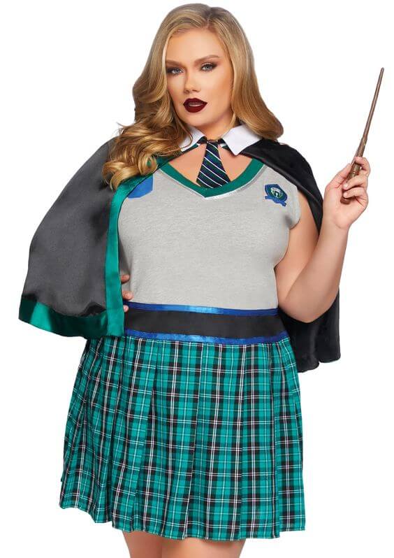 harry potter spell caster homemade plus size plus halloween costume idea