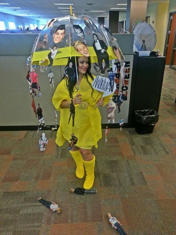 its raining men costume idea for halloween