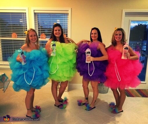 loofahs women group costume idea for halloween