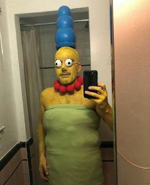 simpson halloween costume idea for men