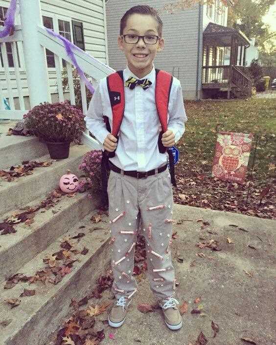 smarties pant halloween costume idea for boys