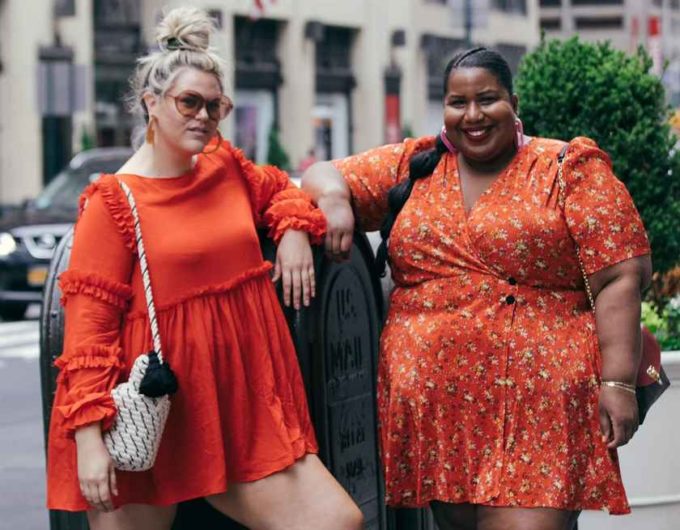 plus size christmas street style fashion