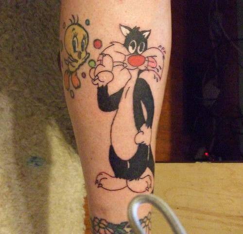 25+ Cute Tweety Bird Tattoo Design Ideas EntertainmentMesh