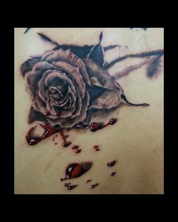 30 Bleeding Rose Tattoo Design Ideas With Meaning Entertainmentmesh