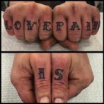 love is pain tattoo