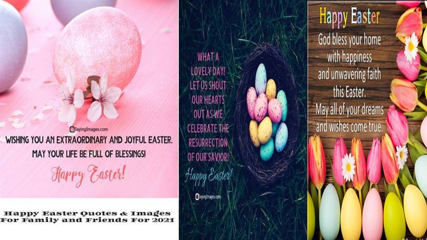 happy Easter quotes and images for Family and Friends