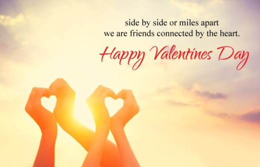 happy valentines day quote image for friends