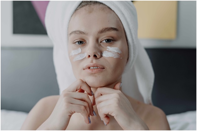 taking care of skin