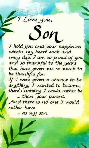 i love you son images