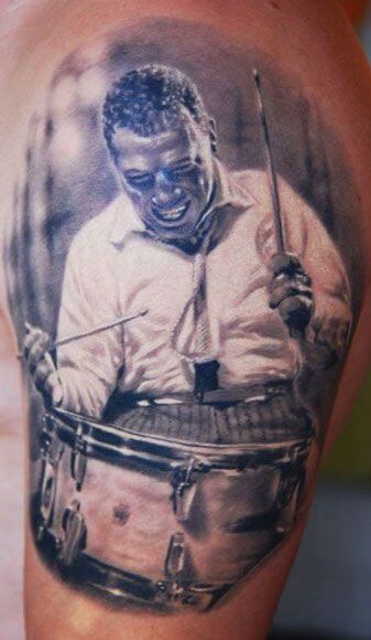 10+ Cool Drummer Tattoo Designs Ideas