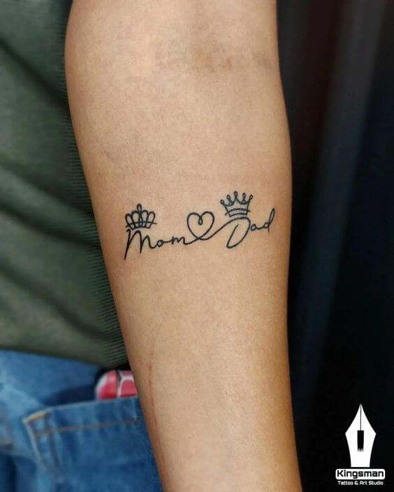 tattoo ideas mom and dad