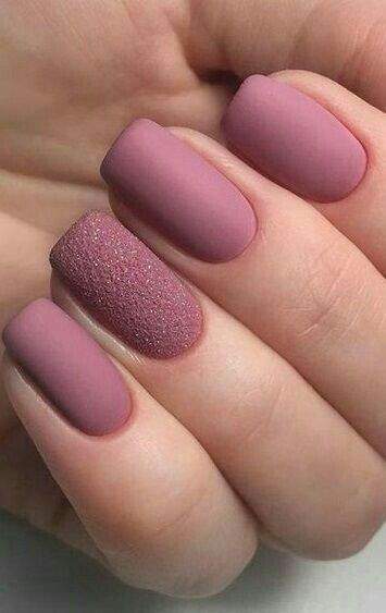 summer matte nails