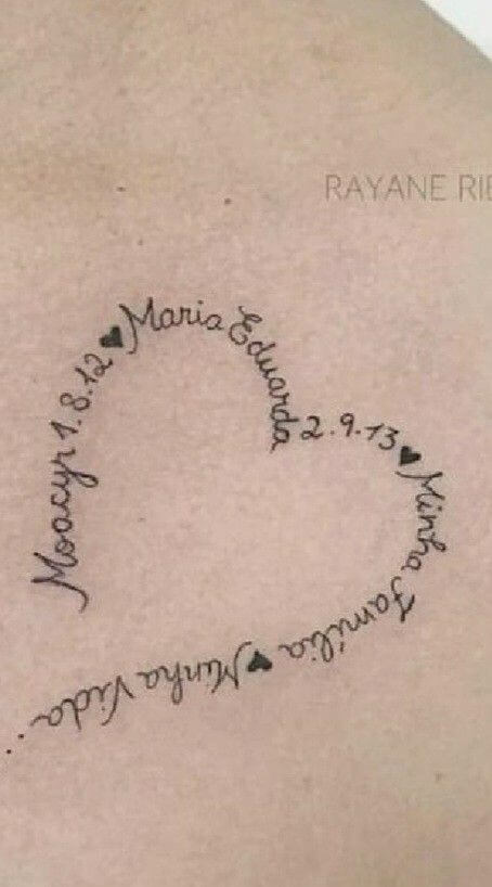 grandchildren tattoo ideas