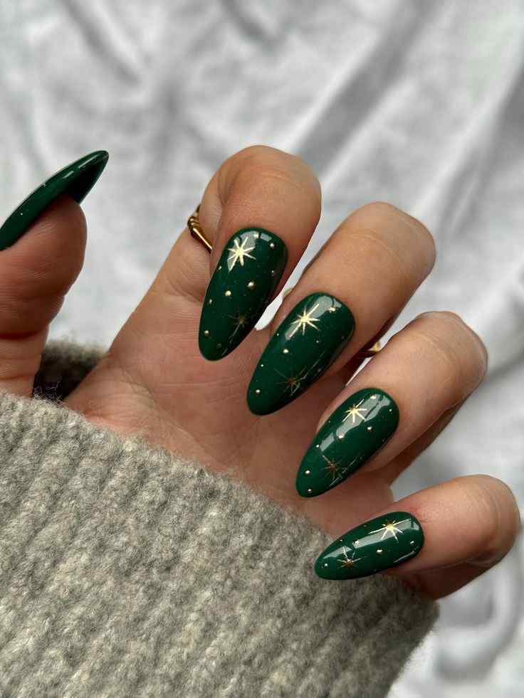 christmas tree nails