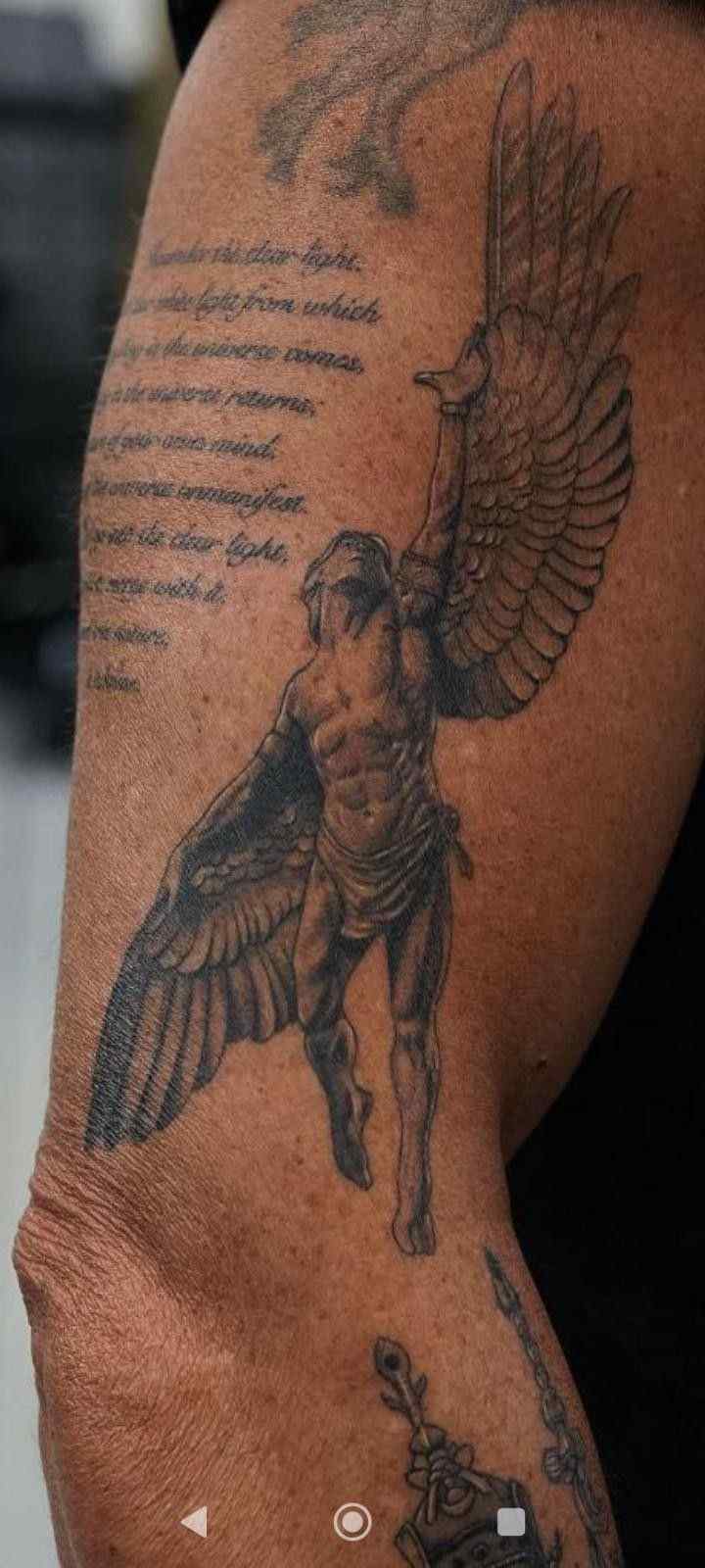 upper arm tattoo ideas for men
