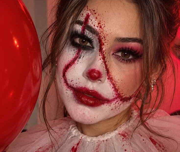 bloody Halloween makeup ideas